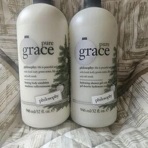 Philosophy Pure Grace Shower Gel and Firming Body Emulsion Set